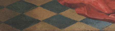 The Girl with a Wine Glass (detail), Johannes Vermeer