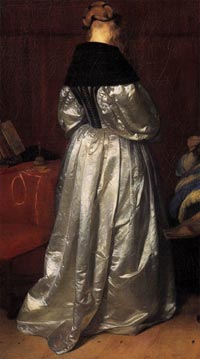 Paternal Admonition, Gerrit ter Borch