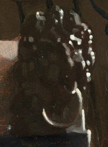 Girl with a Red Hat (detail), Johannes Vermeer