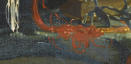 The Lacemaker (detail), Johannes Vermeer