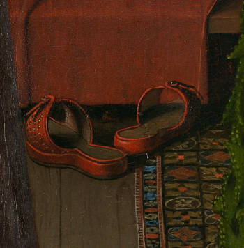 Portrait of Giovanni Arnolfini and his Wife, Jan van Eyck 