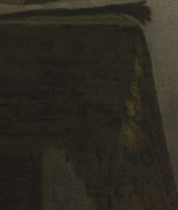 Woman with a Lute (detail), Johannes Vermeer