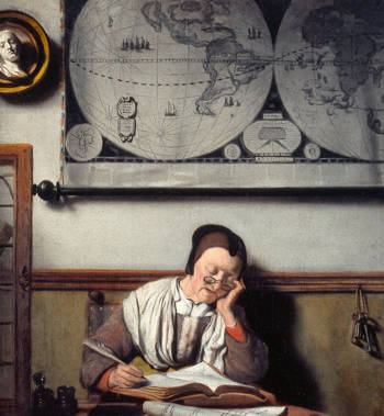 Amor Holding a Glass Orb, Cesar van Everdingen