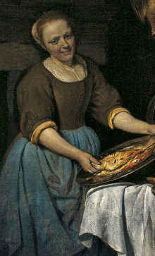 The Cook, Gabril Metsu