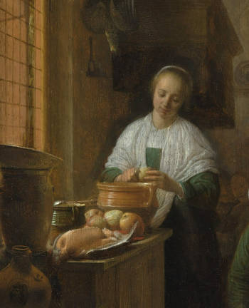 A Kitchen, Hendrick Sorgh 