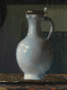 The Music Lesson (detail), Johannes Vermeer