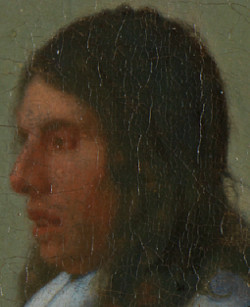 The Music Lesson (detail), Johannes Vermeer