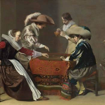 A Bordello Scene, Jacob Duck