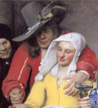 The Procuress, Johannes Vermeer