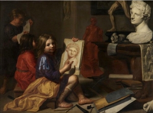 The Painter's Studio, Jacob van Oost the Elder 