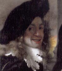 The Procuress (detail), Johannes Vermeer