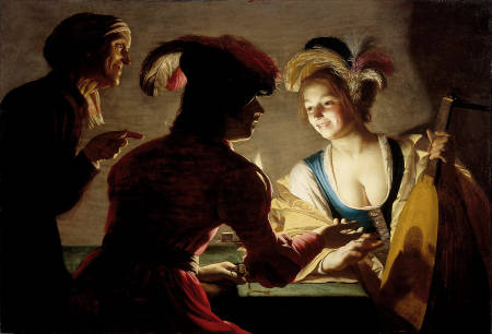 The Procuress, Gerrit van Honthorst