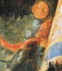 Woman at a Clavichord (detail), Gerrit Do