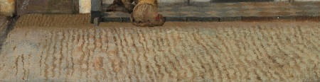The Little Street (detail), Johannes Vermeer