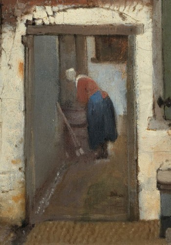 The Little Street (detail), Johannes Vermeer