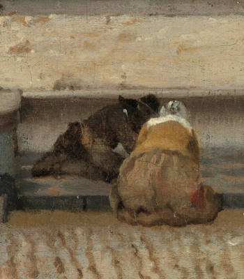 The Little Street (detail), Johannes Vermeer