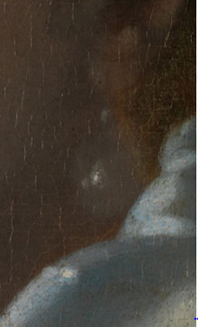 Study of a Young Woman (detail), Johannes Vermeer