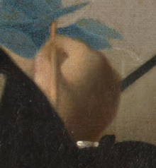 Study of a Young Woman (detail), Johannes Vermeer