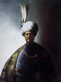 Old Man in Oriental Garb, Jan Lievens