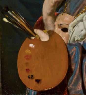 Pictura (An Allegory of Painting), Frans van Mieris