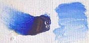 Ultramarine blue paint
