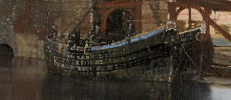 View of Delft (detail), Johannes Vermeer