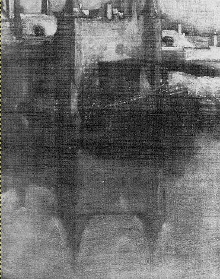 View of Delft (x-ray image), Johannes Vermeer