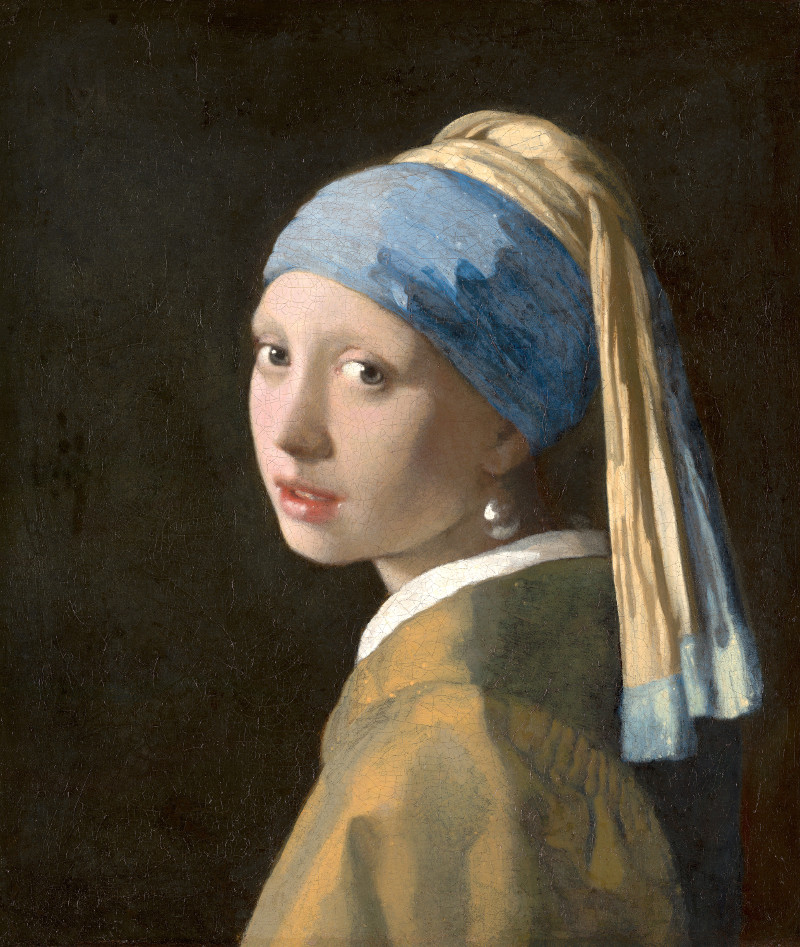 Girl with a pearl Earring, Johannes Vermeer
