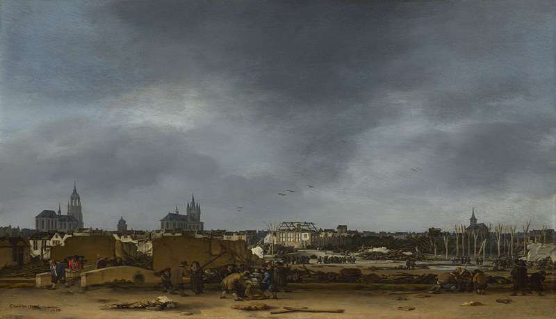 A View of Delft after the Explosion of 1654