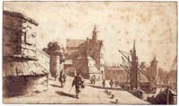 View of Delft, Jan de Bisschop