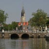 Nieuwe kerk from a distance