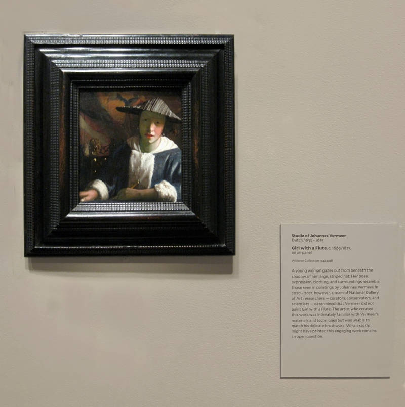 Girl wit a Flute, Johannes Vermeer