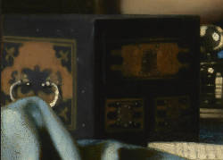 Mistress and Maind (detail), Johannes Vermeer
