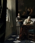 Lady Writing a Letter with Her Maid, Johannes Vermeer