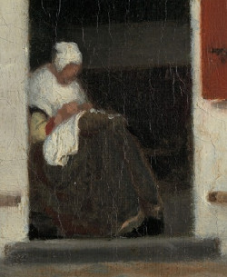The Little Street (detail), Johannes Vermeer