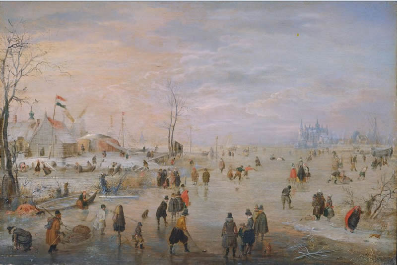 Enjoying the Ice, Hendrick Avercamp