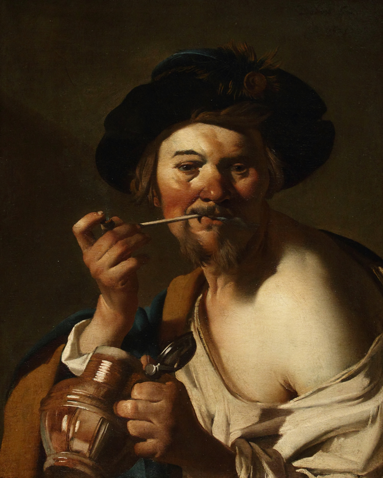 Dirck van Baburen, The Drinker 