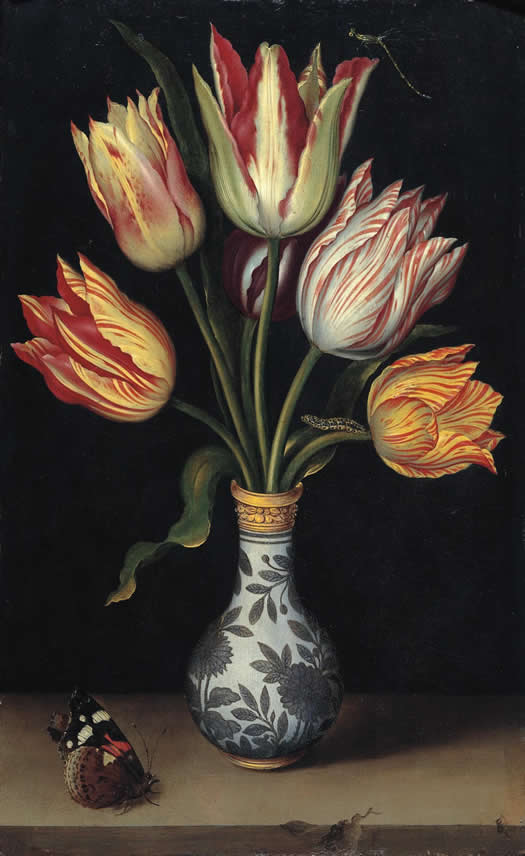 Tulips in a Wan-Li Vase,  Ambrosio Bosschaert