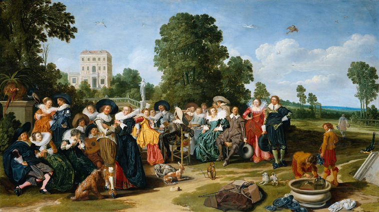 The Fête Champêtre, Willem Buytewech