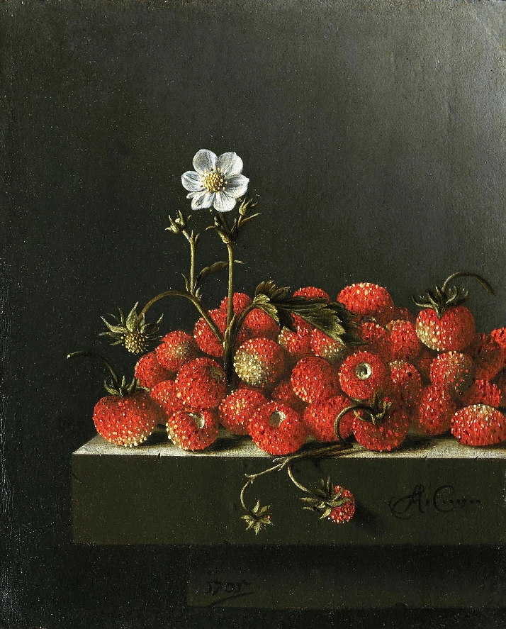 Adriaen Coorte, Still Life with Strawberriess