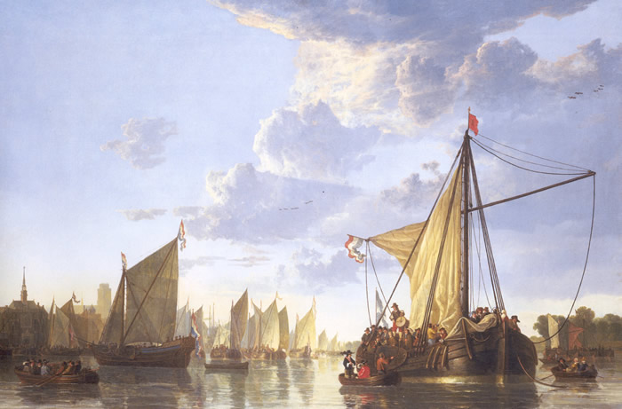 The Maas at Dordrecht, Aelbert Cuyp