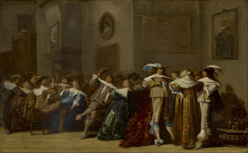 Dirck Hals, The Merry Company