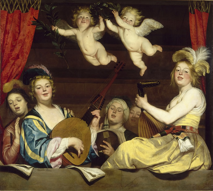 The Concert, Gerrit van Honthorst