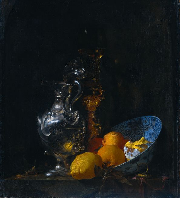 Still Life with Silver Jug, Willem Kalf