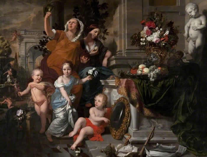 An Allegory of the Sense, G�rard de Lairesse