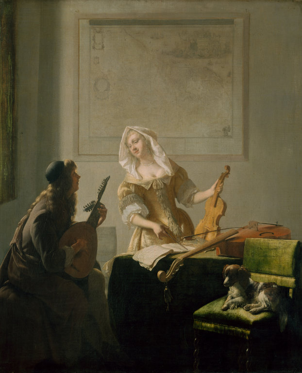 Jacob Ochtervelt, The Music Lesson