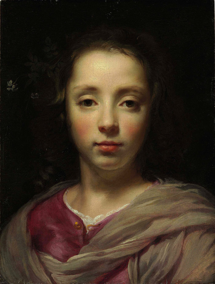 Head of a Young Girl, Jacon van OOst