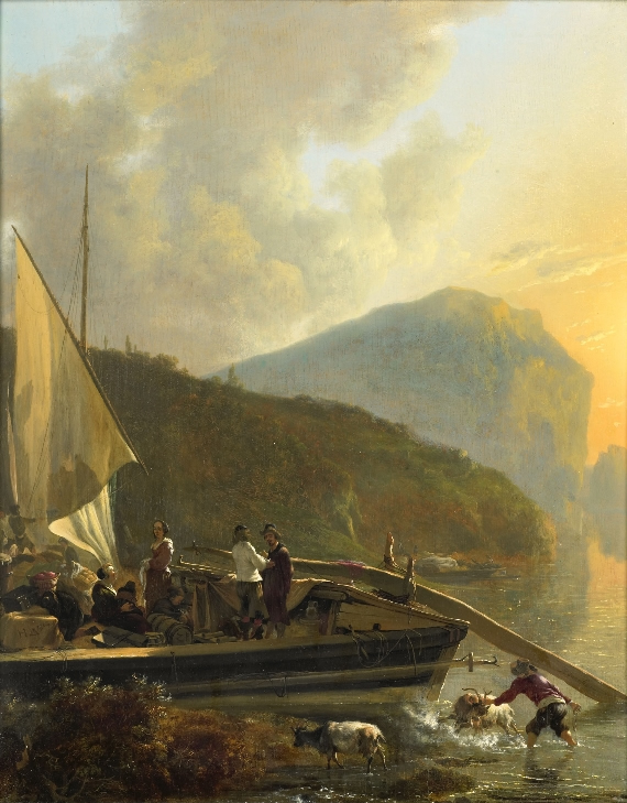 Adam Pijnacker, Italianate Riverscape