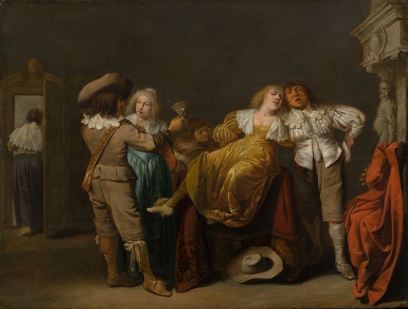 Jansz. Quast,  A Party of Merrymakers