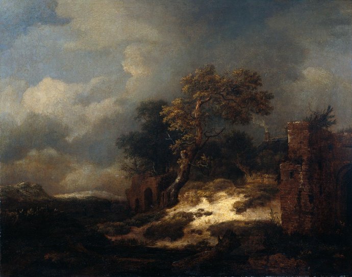 View of Haarlem with Bleaching Grounds, Jacob van Ruisdael
